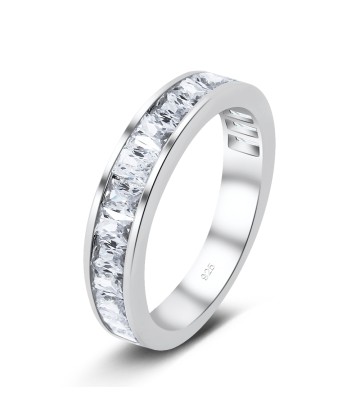  CZ Setting Silver Ring NSR-3289